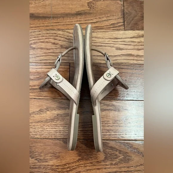 Tory Burch Women's Miller Soft Calf Leather Sandals Sz 7.5 - Picture 3 of 10